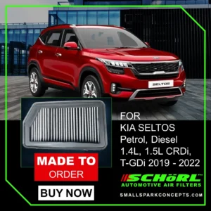 Hyundai Alcazar, Creta 1st Gen, Creta 2nd Gen, Kia Seltos Air Filter Hyundai Alcazar, Creta 1st Gen, Creta 2nd Gen, Kia Seltos Air Filter
