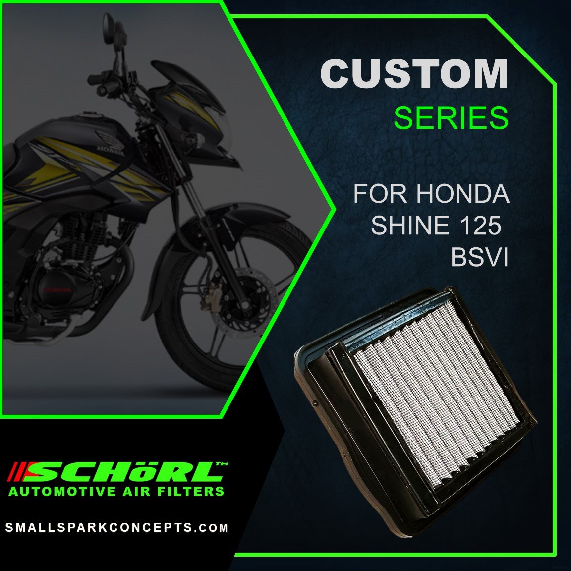 Honda Shine 125 Air Filter