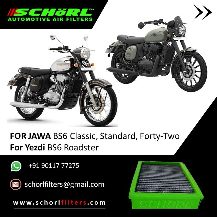 Jawa Classic, Standard, 42 Yexdi Roadster Air Filter