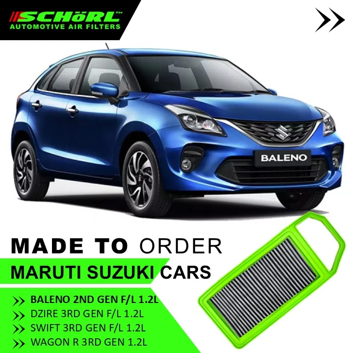 maruti Suzuki WagonR, Swift, Swift Dzire, Baleno 2nd Gen Air Filter