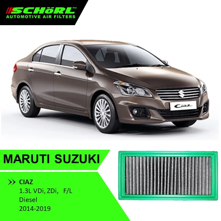 Maruti Suzuki Ciaz, Ertiga, Ritz, Swift, Dzire Diesel Air Filter