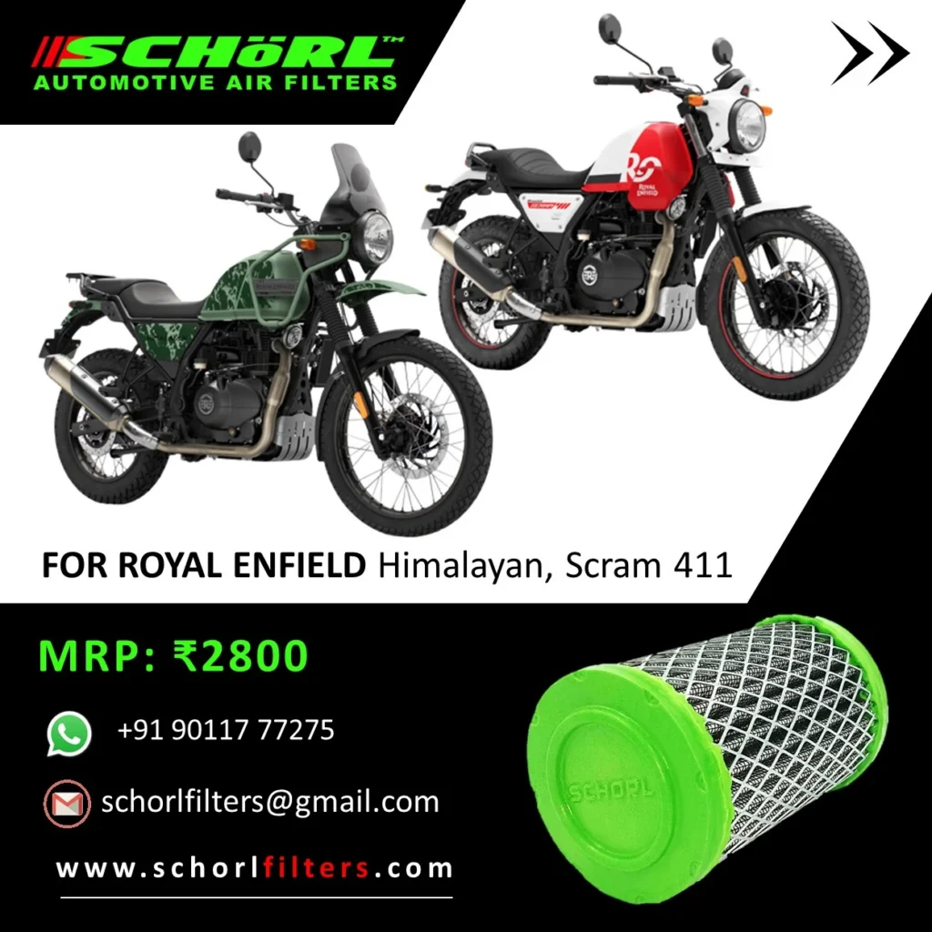 Royal Enfield Himalaya 411, Scram 411 Air Filter