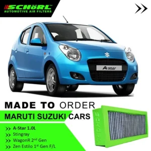 Maruti Suzuki A-Star, WagonR, Estillo Air Filter