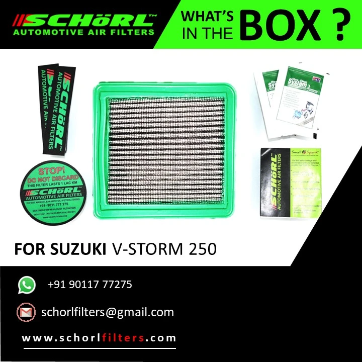 Suzuki V storm 250, Gixxer 250 Air Filter