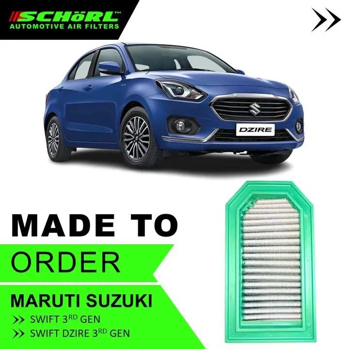 Maruti Suzuki Swift 3rd Gen, Dzire 3rd Gen Air Filter