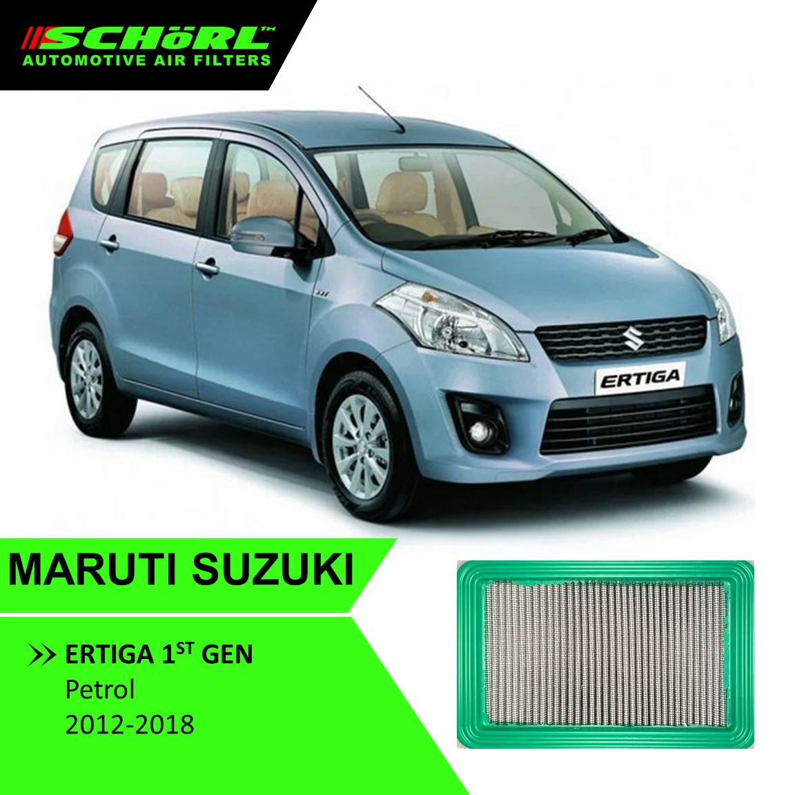 Maruti Suzuki Swift, Ertiga Ritz, Swift Dzire Air Filter
