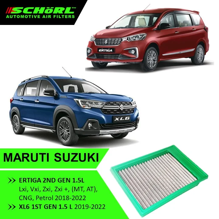 Maruti Suzuki Ciaz, Brezza, Ertiga, XL6, S-cross Air Filter