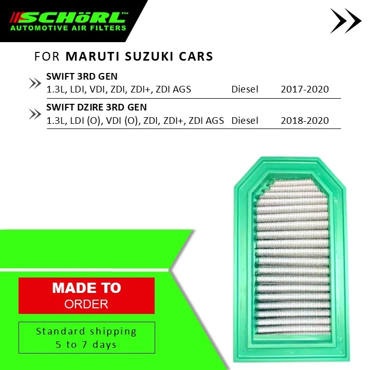 Maruti Suzuki Swift 3rd Gen, Dzire 3rd Gen Air Filter