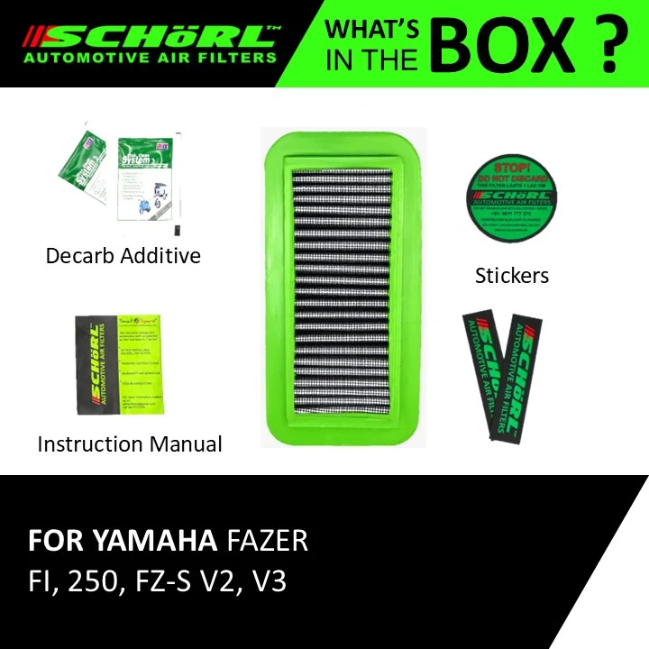 YAMAHA FAZER 250, FAZER FI, FZ-S V2, V3 Air Filter
