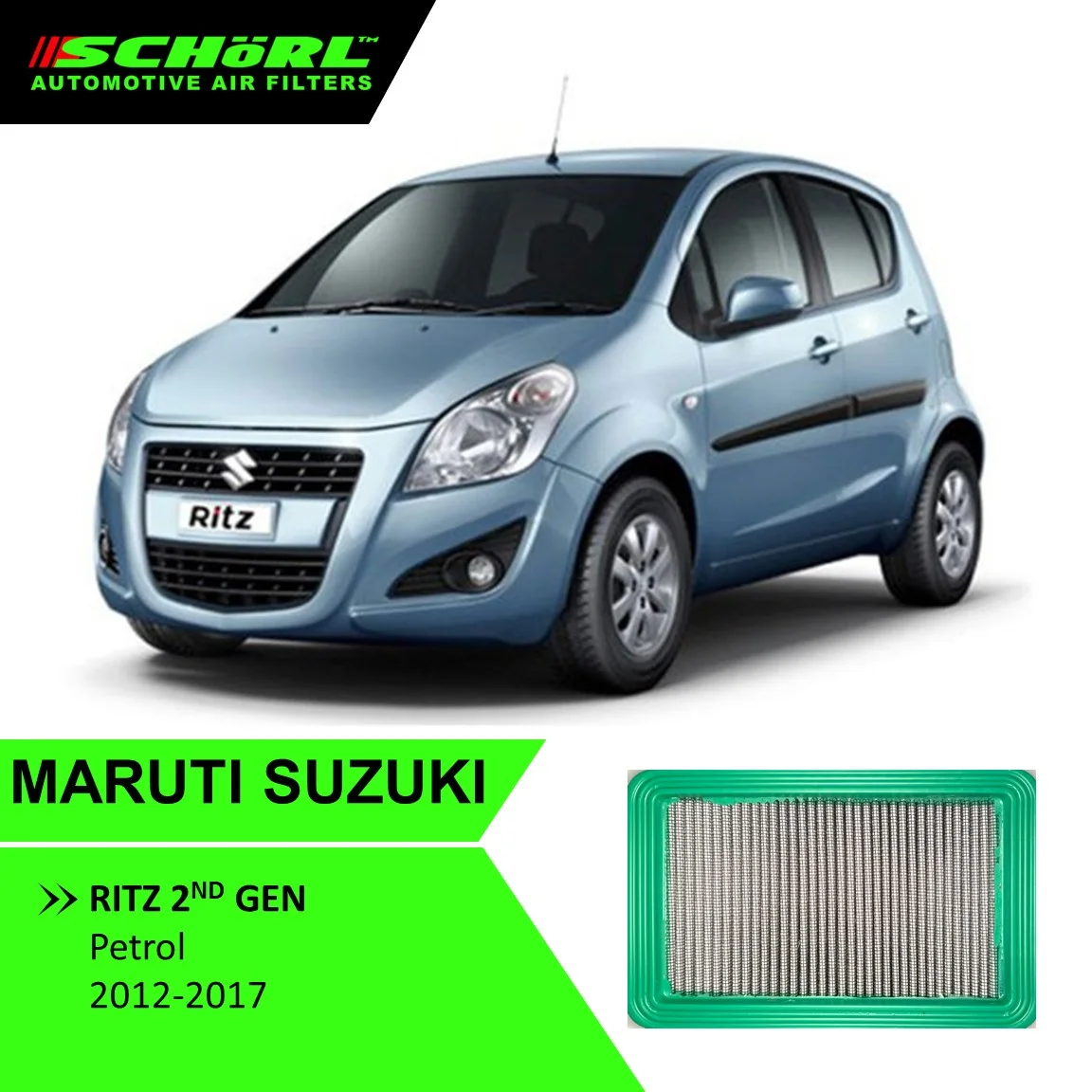 Maruti Suzuki Swift, Ertiga Ritz, Swift Dzire Air Filter