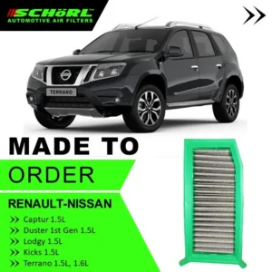 Renault NIssan Capture, Duster, Lodgy, Kicks, Terrano Air Filter Renault NIssan Capture, Duster, Lodgy, Kicks, Terrano Air Filter