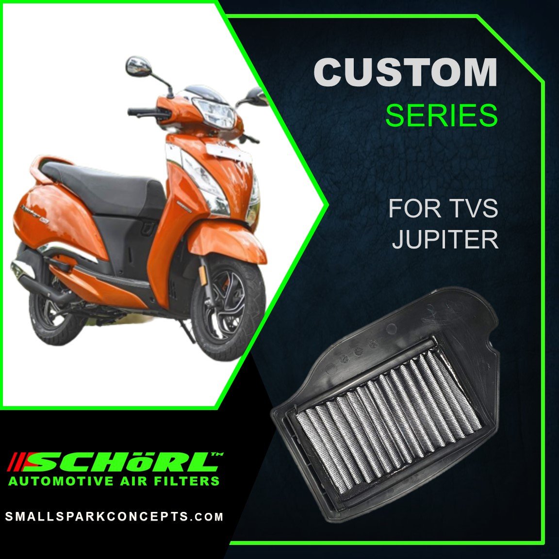 TVS Jupiter Air Filter