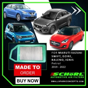 Maruti Suzuki Baleno, Ignis, Swift, Swift Dzire Air Filter