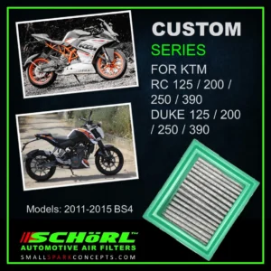 KTM RC 125, 200, 250, 390, Duke 125, 200, 250, 390 Air Filter
