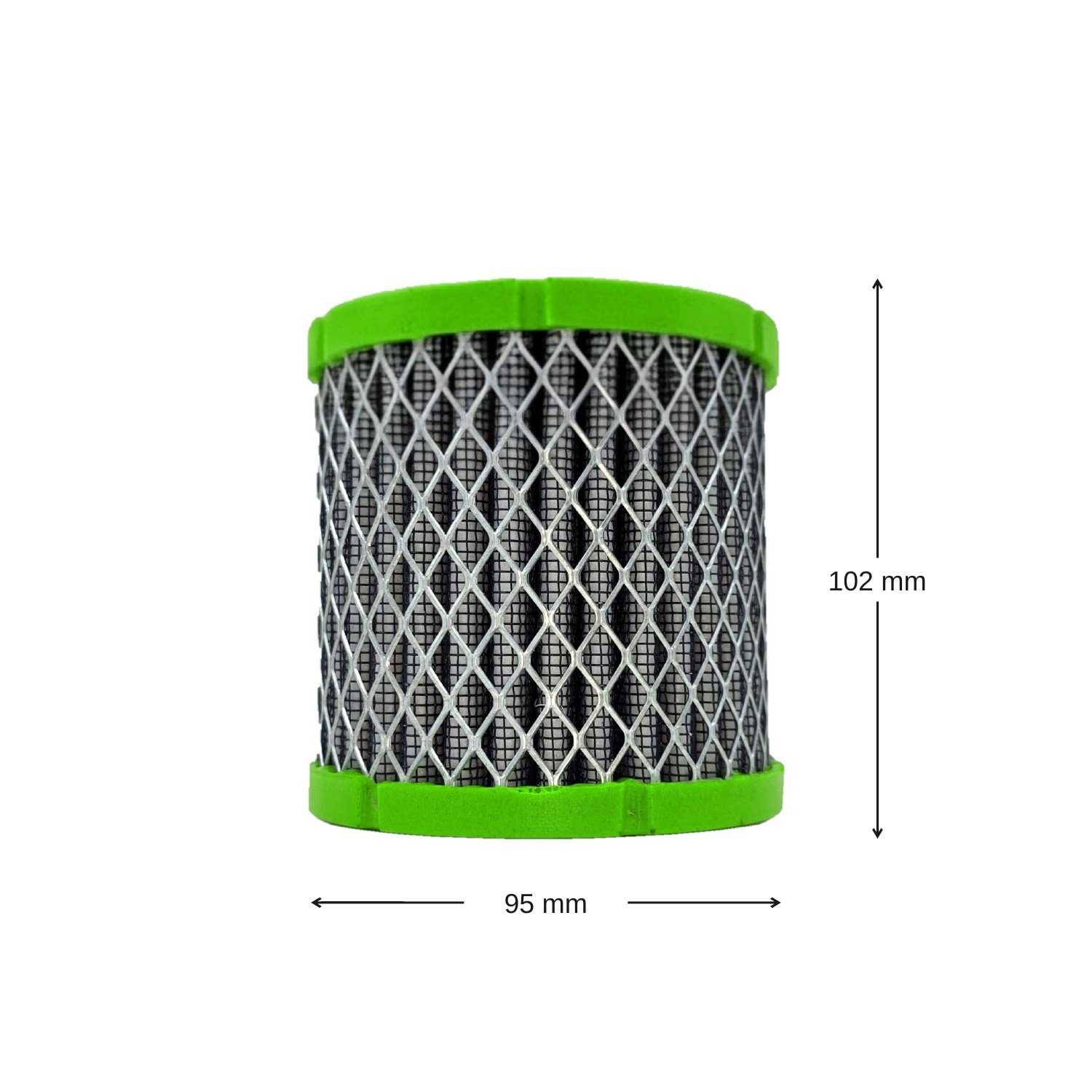 SCHORL Royal Enfield 350 J-series air filter dimensions 102 mm x 95 mm