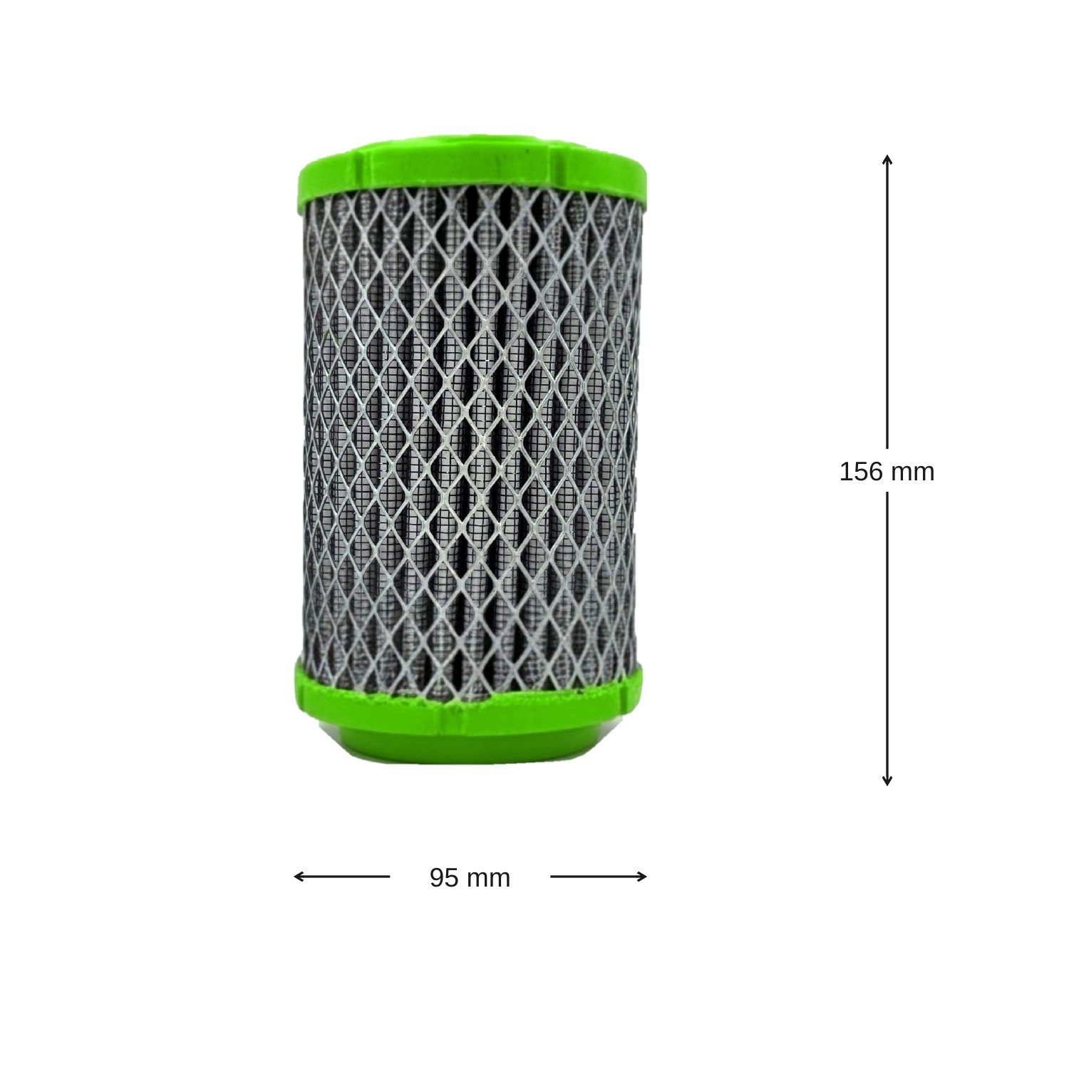 SCHORL Himalayan 411 air filter dimensions 156 mm x 95 mm