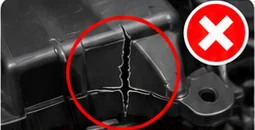 Cracked airbox